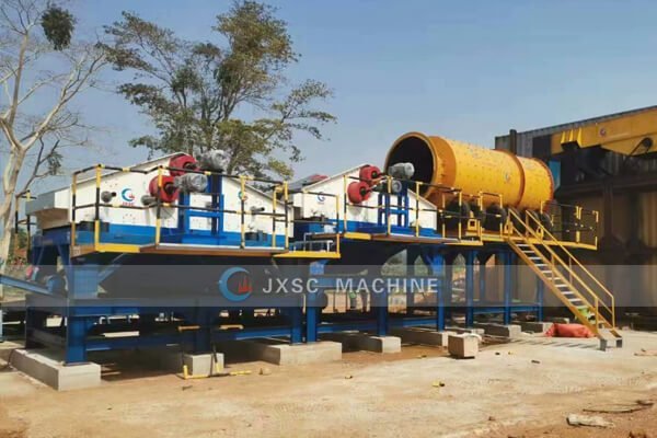 200tph alluvial gold washing plant for sale