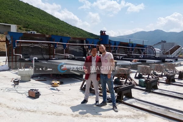 Albania 5tph chrome beneficiation plant from jxsc