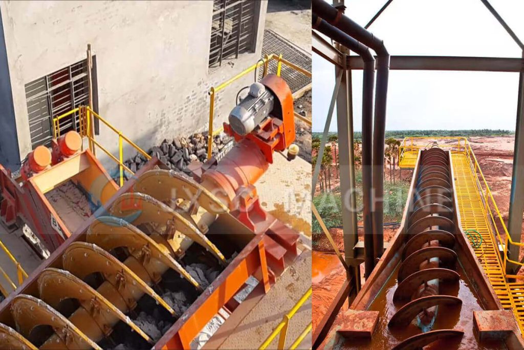 Classificateur En Spirale Minier pour la déshydratation