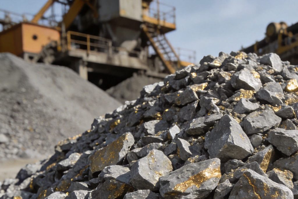 Concasser Le Minerai d'Or Filonien