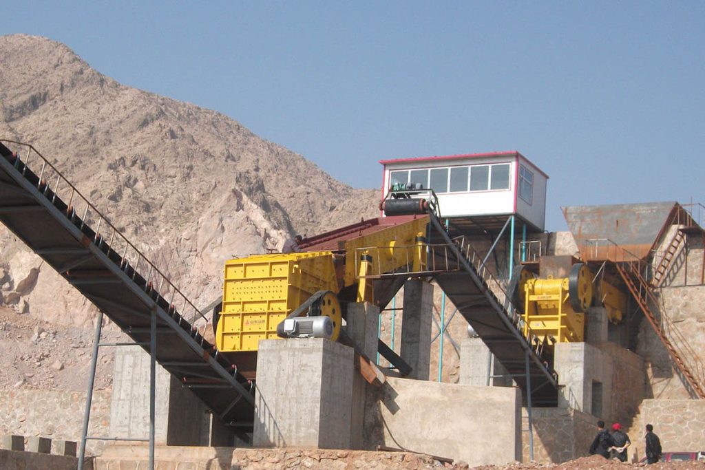 Concasseur à mâchoires et concasseur à percussion pour mines de cuivre