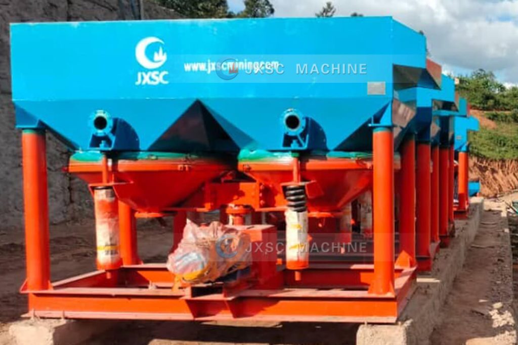 Concentration par gravité - Séparateur à jig