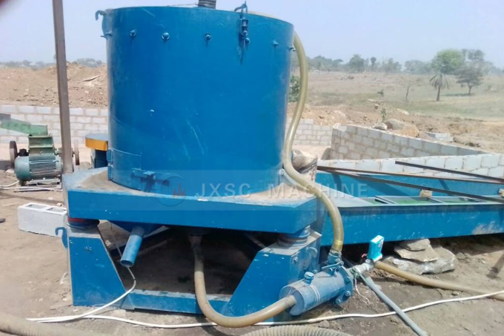 Concentration par gravité - concentrateur centrifuge