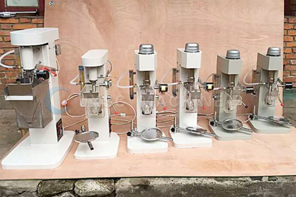 Machine de flottation de laboratoire