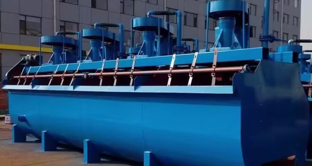 Machine de flottation à agitation aérée