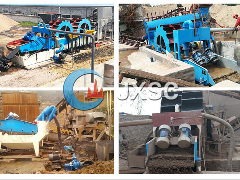 Récupérateur de sable fin de pierre de rivière