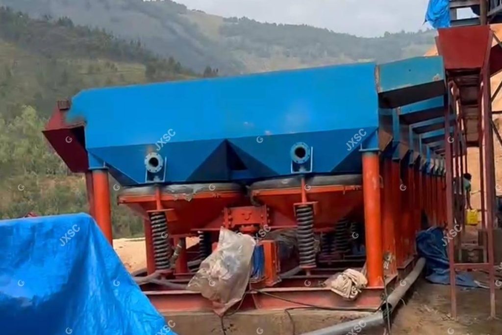 séparateur à jig diamant