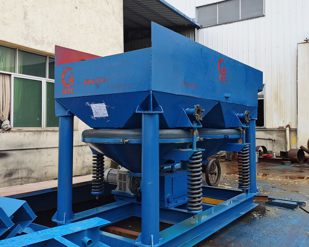 Récupération De Minerai d'Étain 120TPH