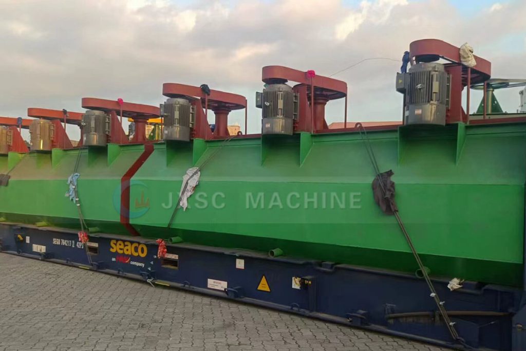 Séparation du minerai de fer - machine de flottation