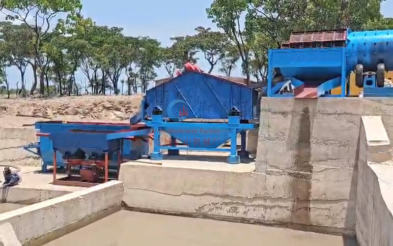 Traitement De Diamants Alluviaux De 50 tph