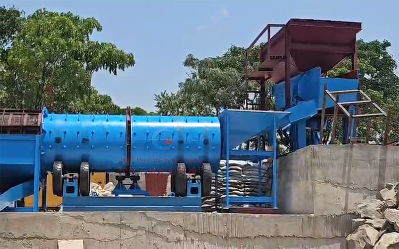 Traitement De Diamants Alluviaux De 50 tph