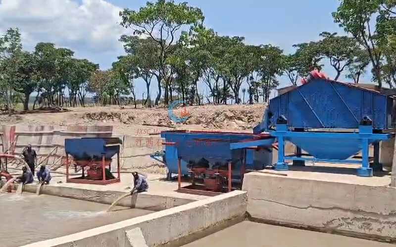 Traitement De Diamants Alluviaux De 50 tph