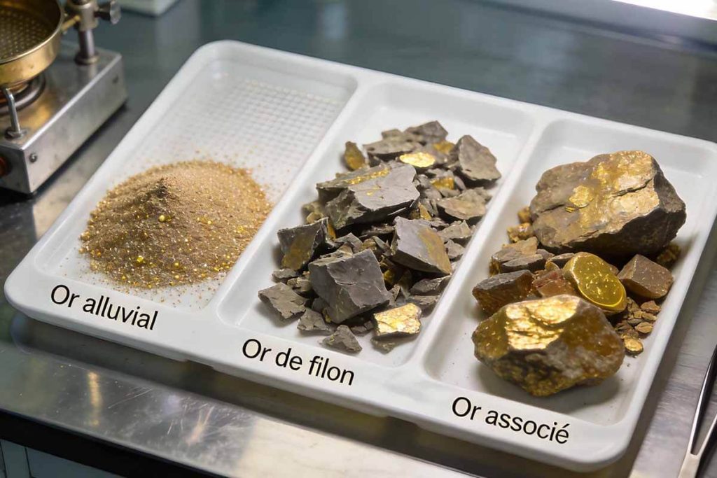 Types De Mines d'Or