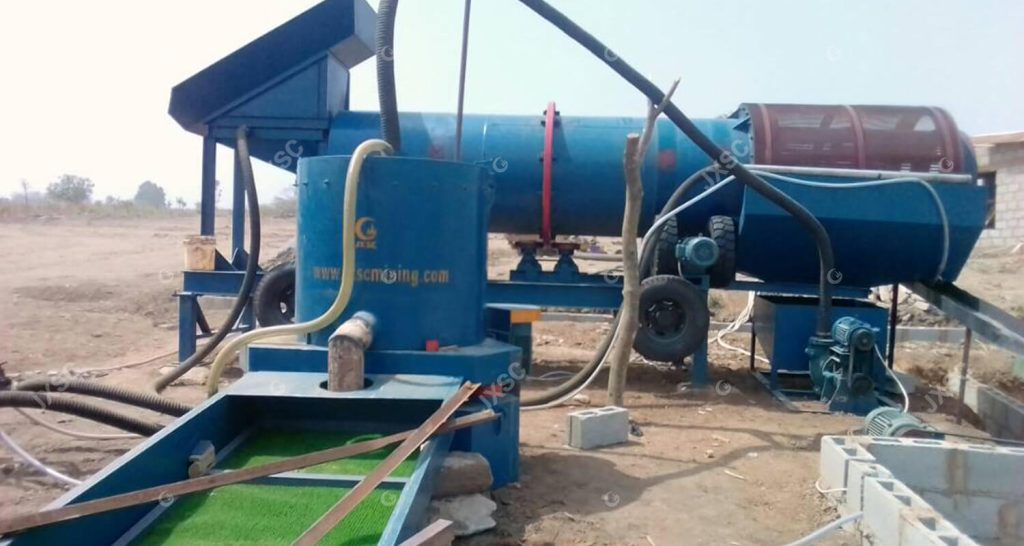 Usine De Concentration d'Or Mobile