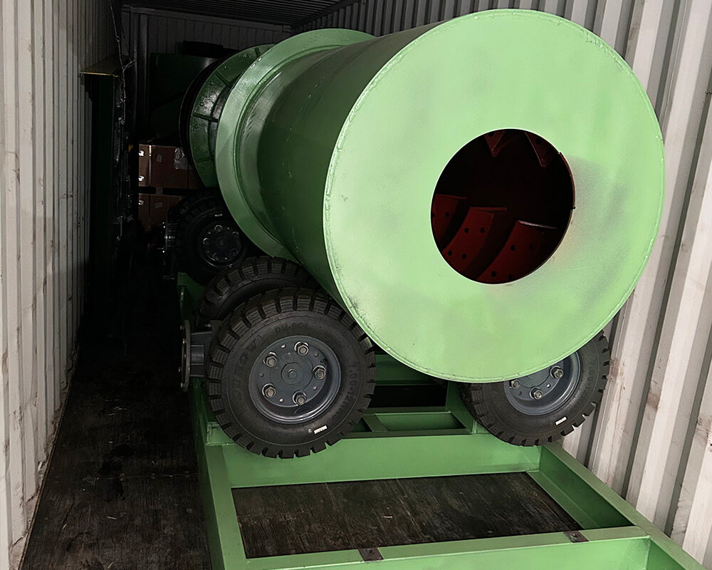 Usine De Lavage d'Or à l'Argile De 50TPH Au Congo