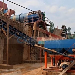 Usine De Traitement De Tantale Et d'Étain Alluvial Et Rocheux De 150TPH