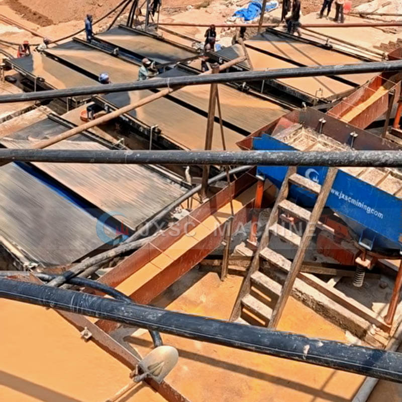 Usine De Traitement De Tantale Et d'Étain Alluvial Et Rocheux De 150TPH
