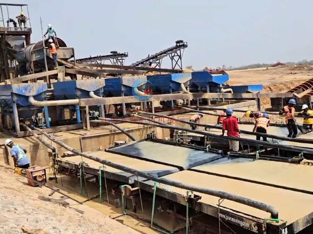 Usine D'enrichissement Du Minerai D'étain De Placer