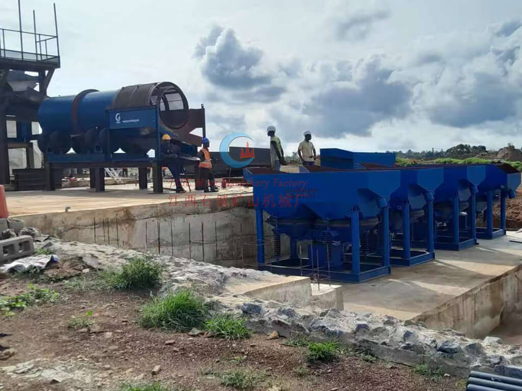 Usine D'enrichissement Du Minerai D'étain De Placer