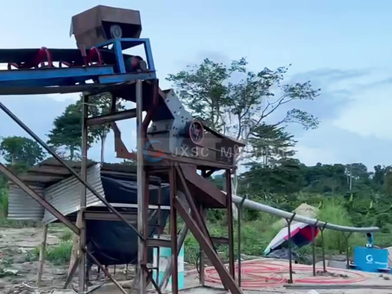 Usine d'Extraction d'Or De Roche