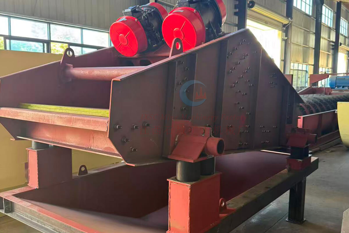 Usine d'enrichissement gravimétrique de l'antimoine de 25TPH-Tamis de déshydratation