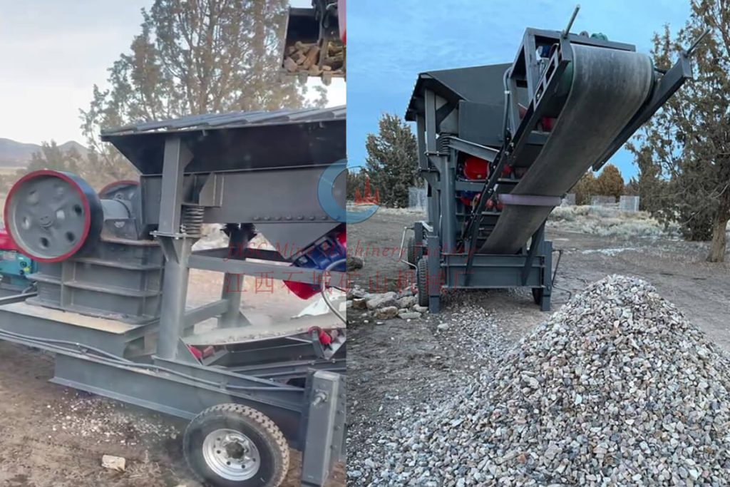 applications de concasseurs à mâchoires mobiles