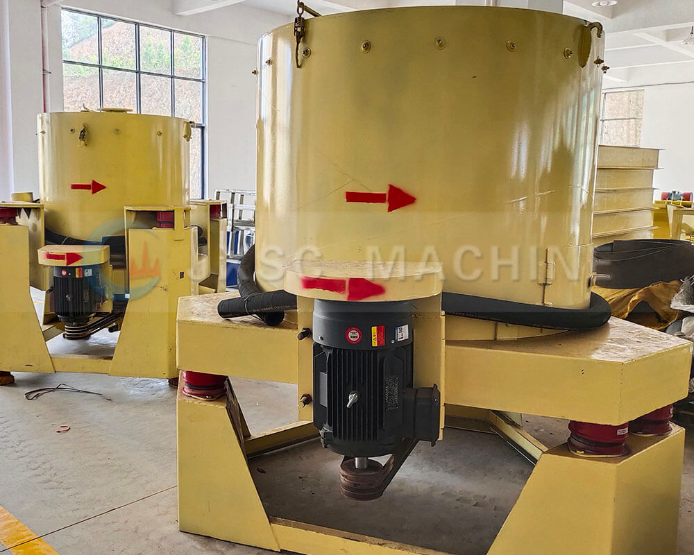 concentrateur centrifuge d'or