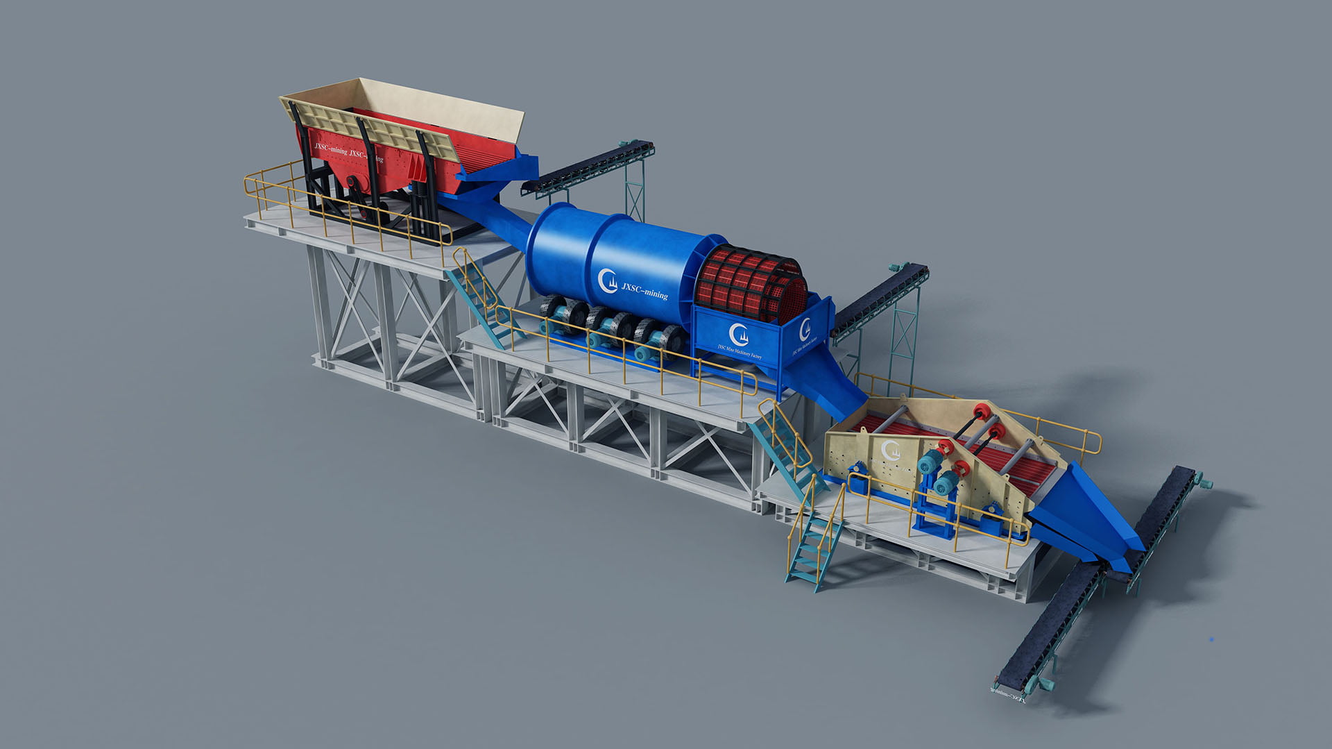 Usine De Lavage De Minerai De Diamant