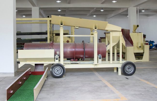 Usine De Lavage D'or Mobile
