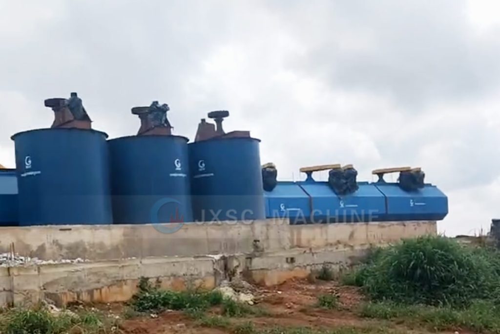 flottation du minerai de cuivre sulfuré