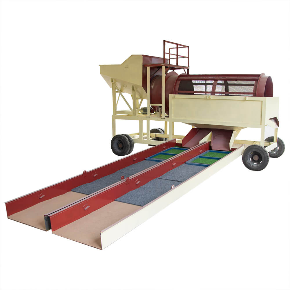 
Usine De Lavage D'or Mobile