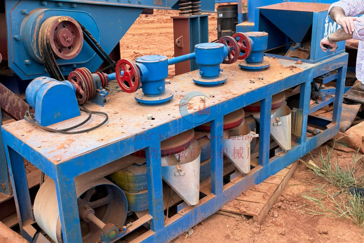 séparateur magnétique de coltan