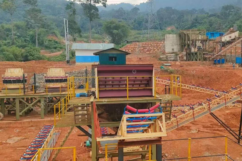 solution de concassage de granit de 250TPH