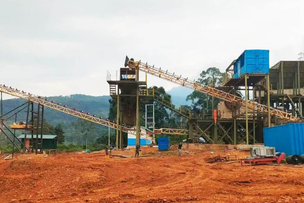 solution de concassage de granit de 250TPH