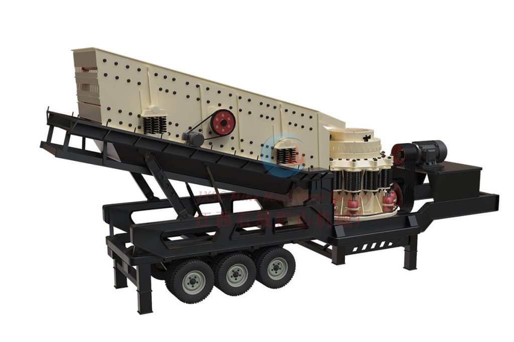 unité de concassage à cône mobile