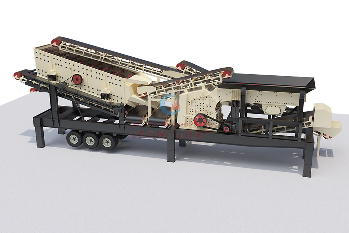 unité de concassage à percussion mobile