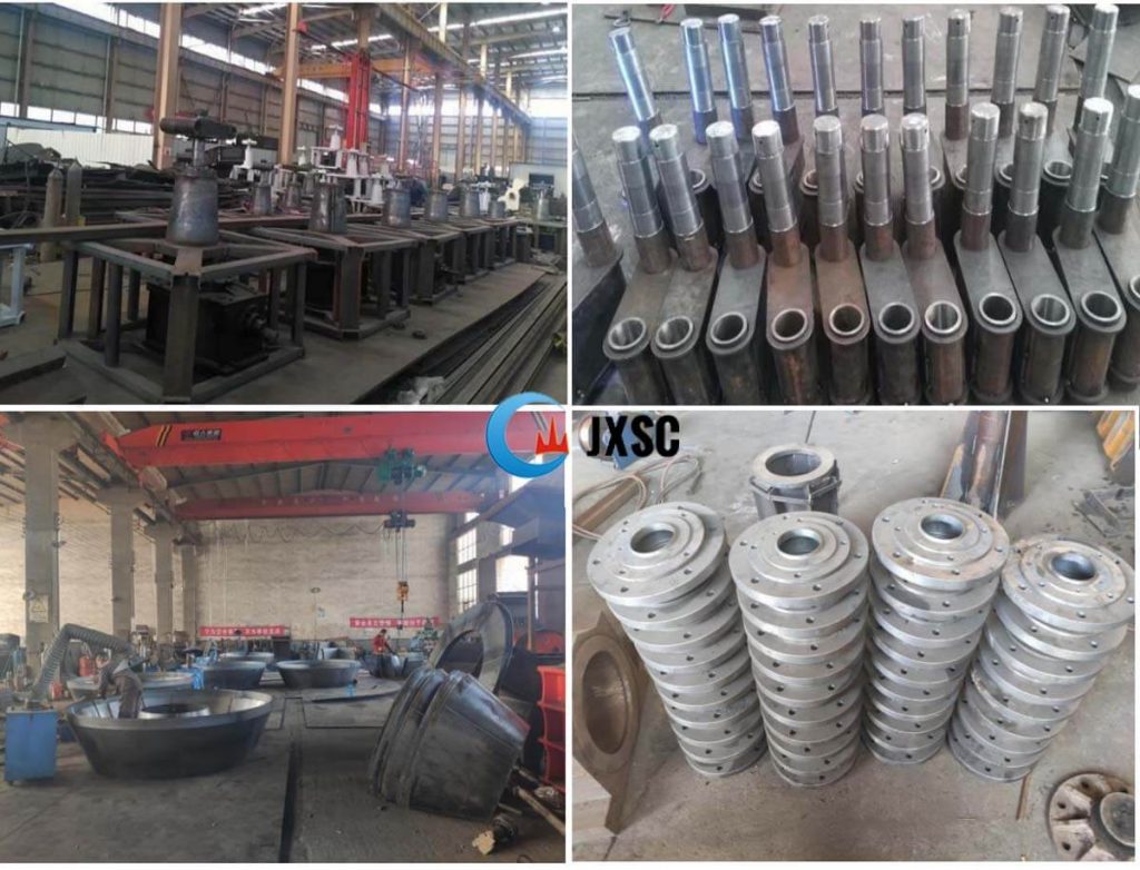 wet pan mill parts