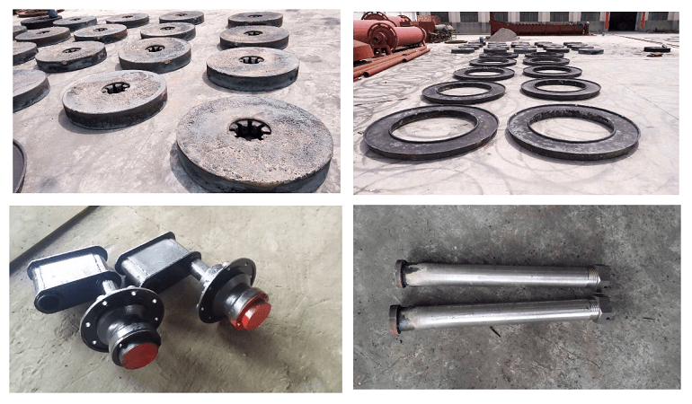 wet pan mill parts